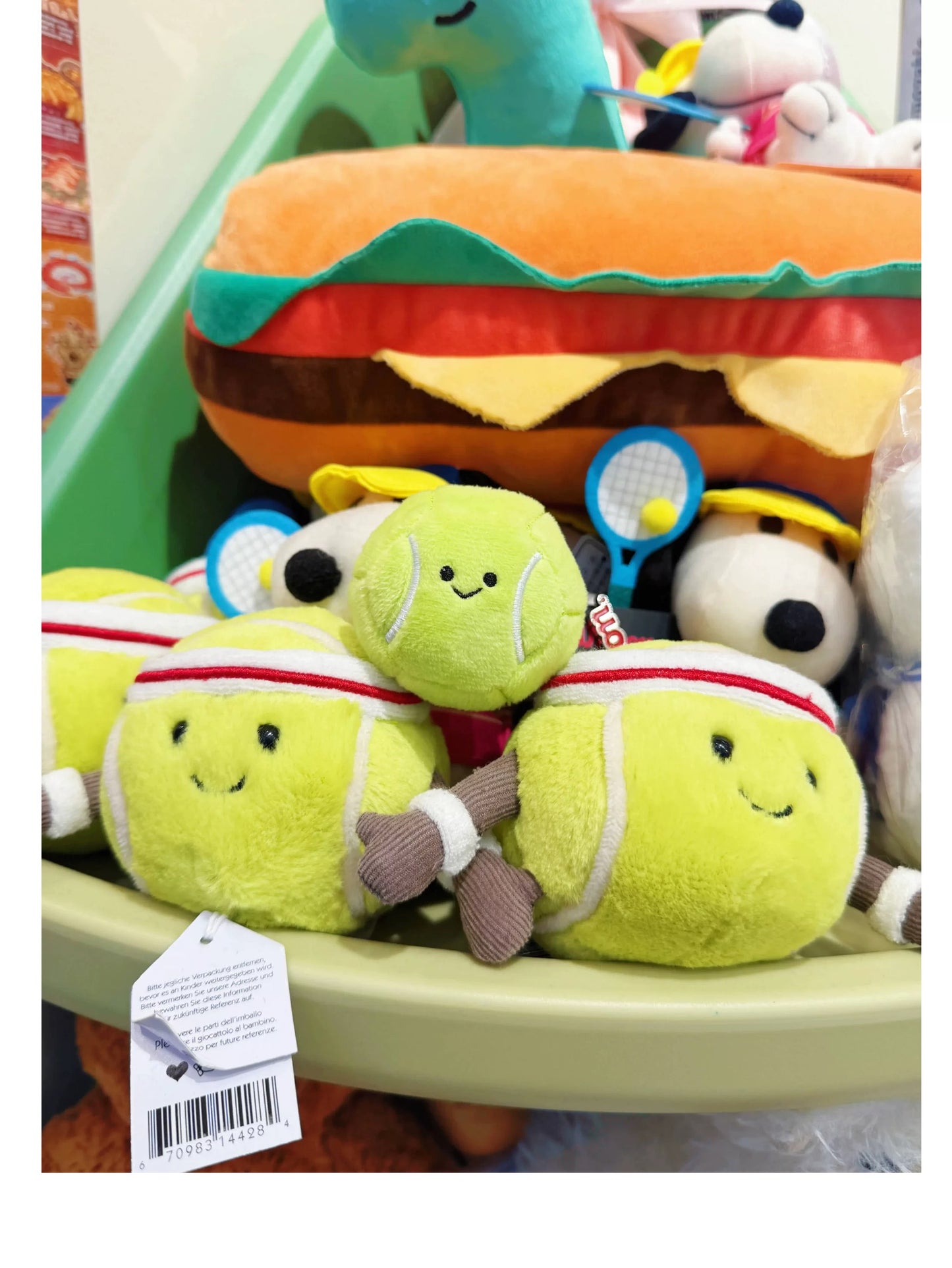 Naisi Surprise Tennis Ring Box! A cute tennis toy that opens to reveal a hidden mini-doll inside.