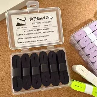 Seed Grip Soft : Super Soft & Sticky Overgrip (Tennis & Badminton &Pickleball) - Double-Sided Film