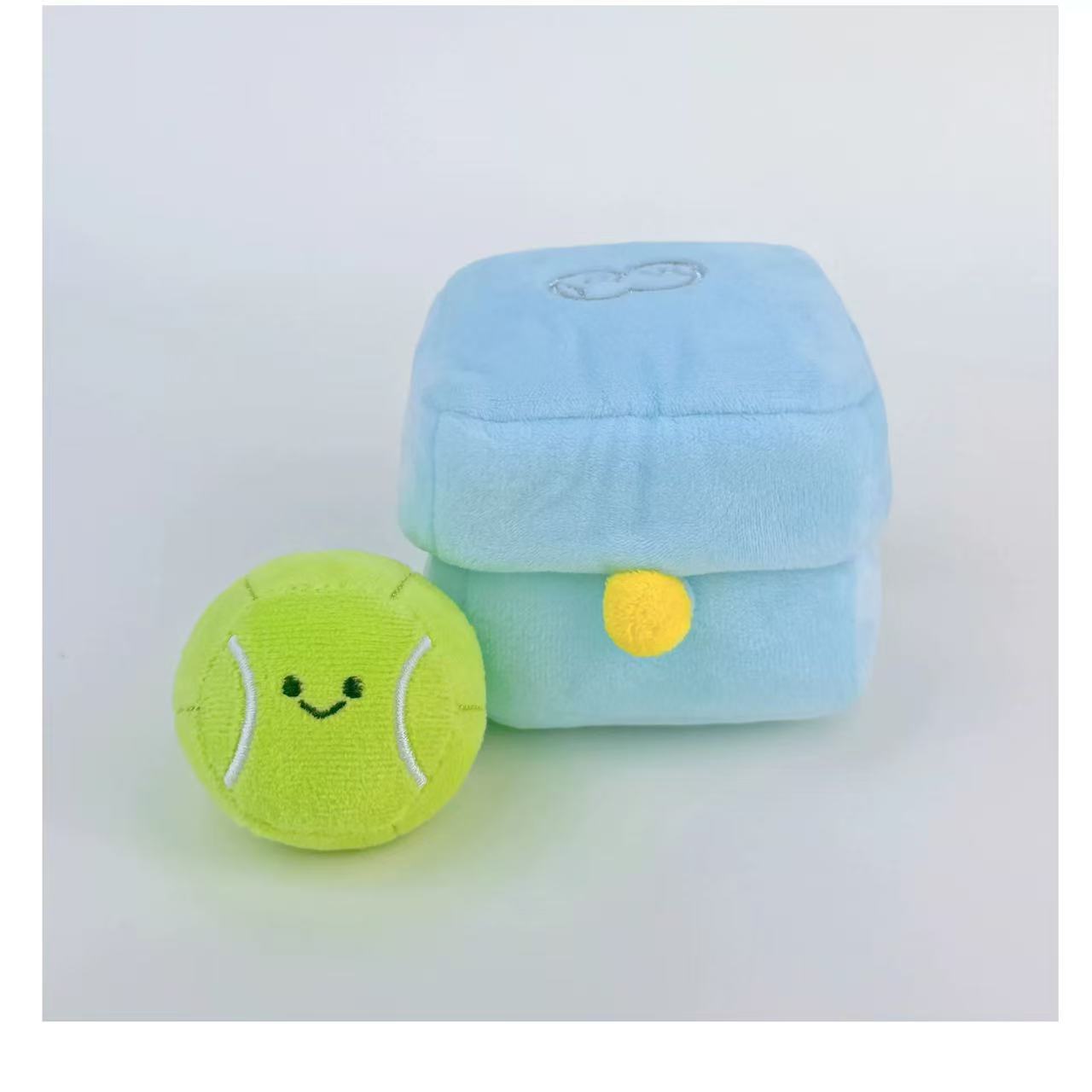 Naisi Surprise Tennis Ring Box! A cute tennis toy that opens to reveal a hidden mini-doll inside.