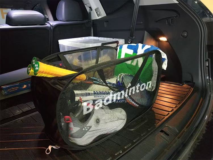 Foldable Badminton Racket Carry Bag - Portable, Mesh-Ventilated & Multi-Functional