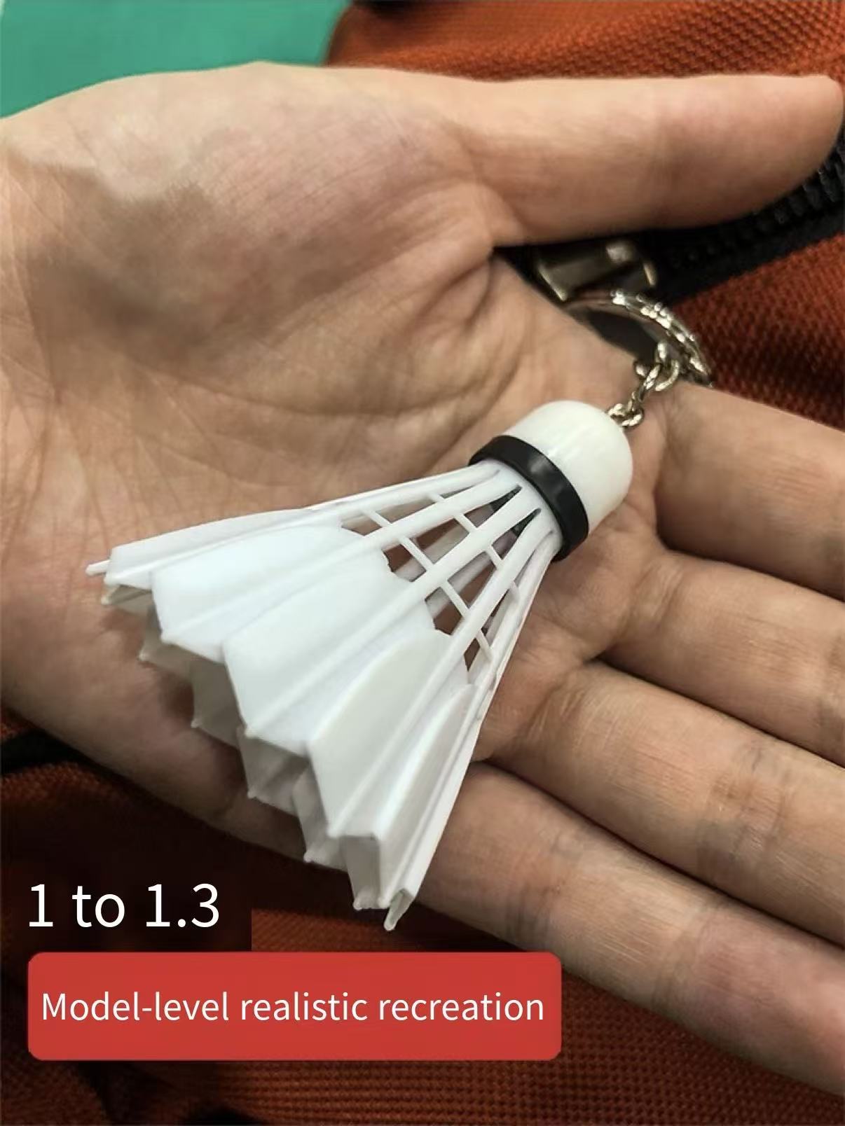 Retractable Keychain Scissors - Mini Badminton/String Cutter Tool