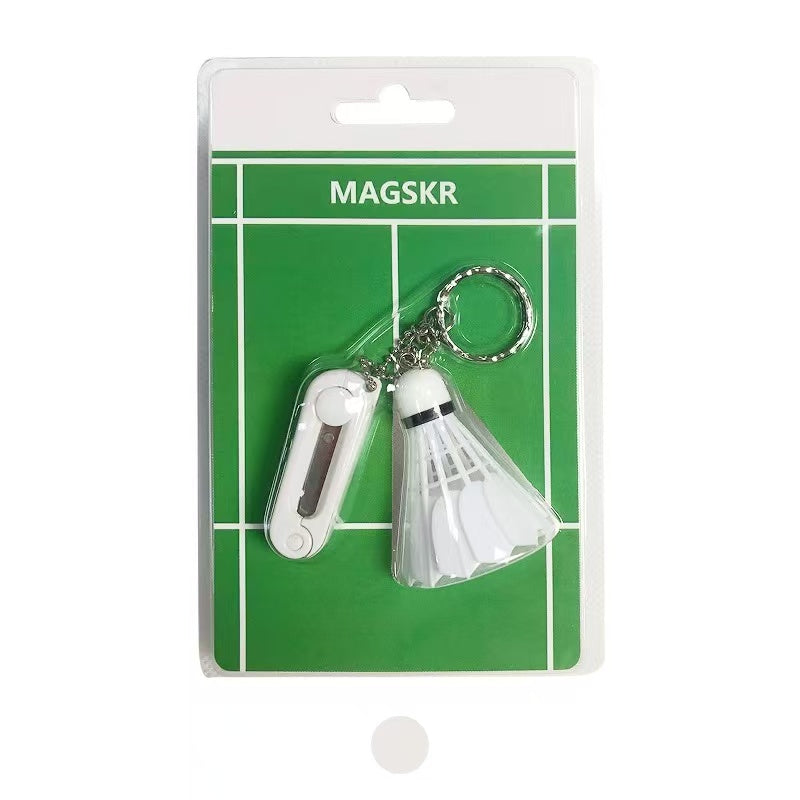 Retractable Keychain Scissors - Mini Badminton/String Cutter Tool